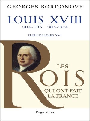 cover image of Louis XVIII